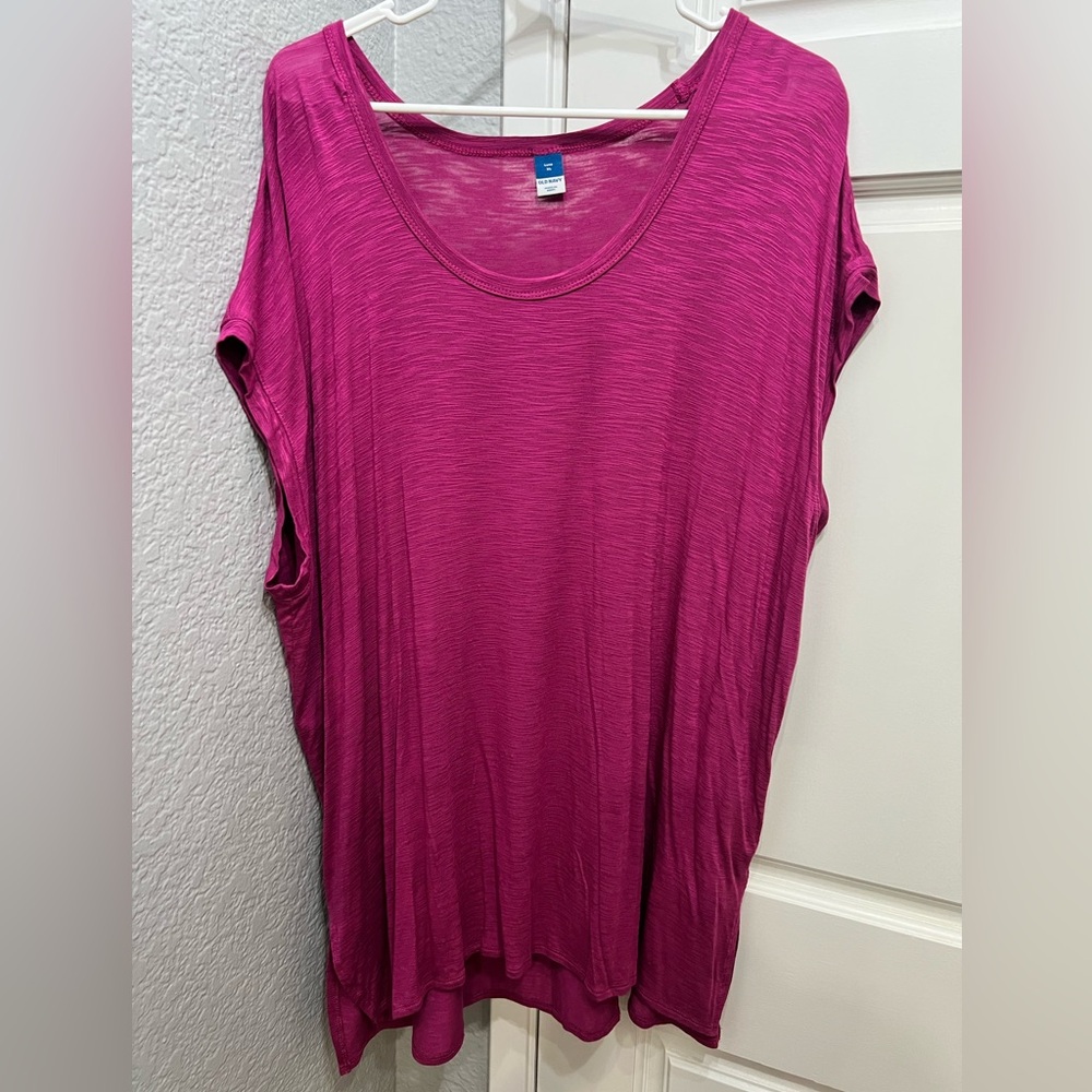 Old Navy Fuchsia Short Sleeve Oversized top